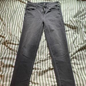 gray american eagle jeans